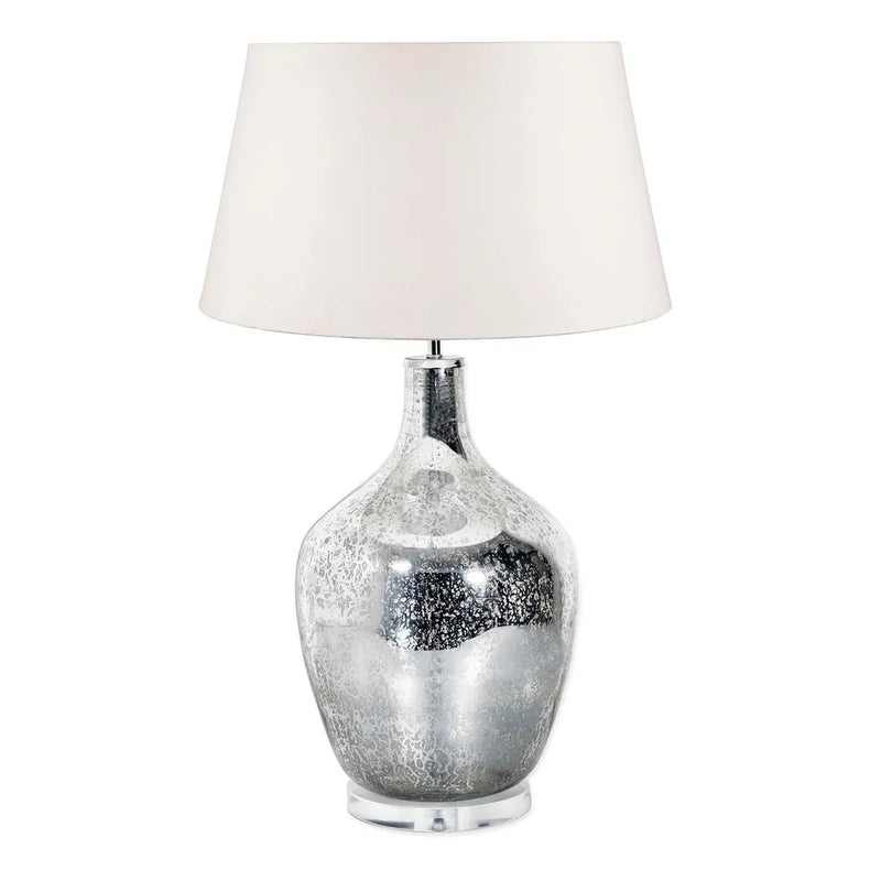 Fortuna Table Lamp Base - Large Silver - Notbrand