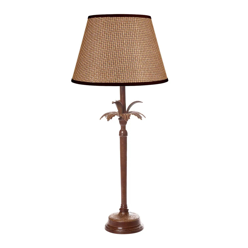Casablanca Table Lamp Base - Brown - Notbrand