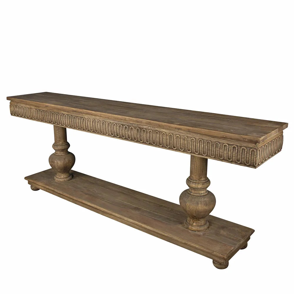Palmer Old Elm Console Table - Natural - Notbrand