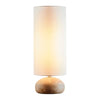 Pebble Small - Turned Wood Table Lamp - Light Natural - Notbrand