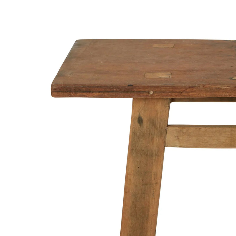 Recycled Recycled Teak Console - Light Natural - Notbrand