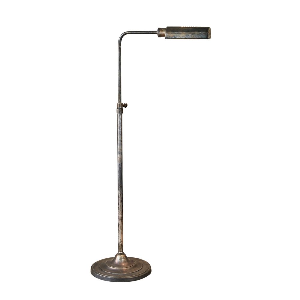 Brooklyn Brass Floor Lamp - Antique Silver - Notbrand