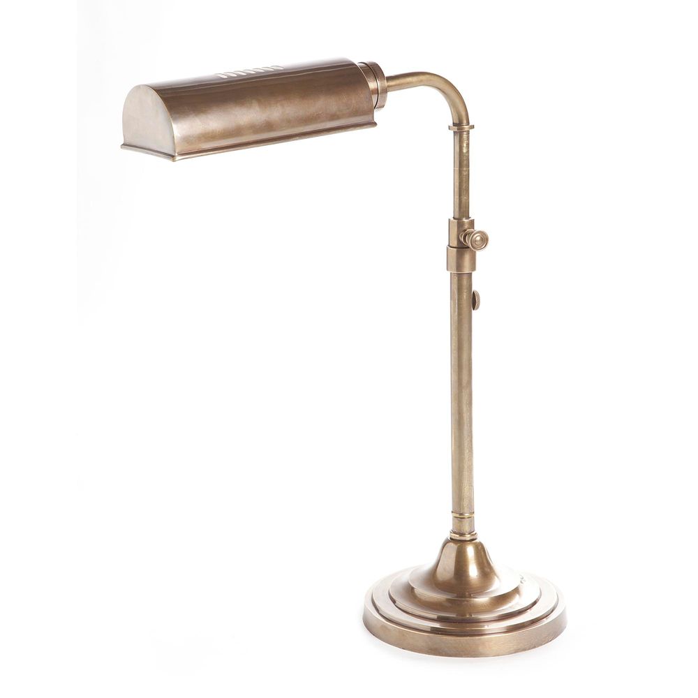 Brooklyn Desk Lamp - Antique Brass - Notbrand