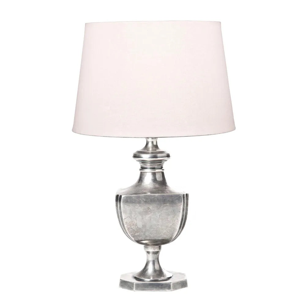 Albany Table Lamp Base - Antique Silver - Notbrand