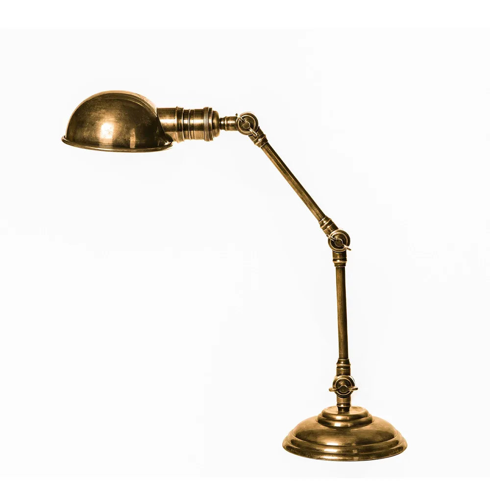 Stamford Desk Lamp - Antique Brass - Notbrand