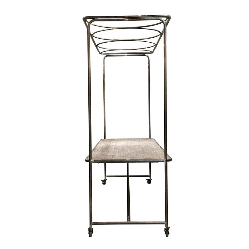 Orleans Iron Conservatory Table In Black - Large - Notbrand