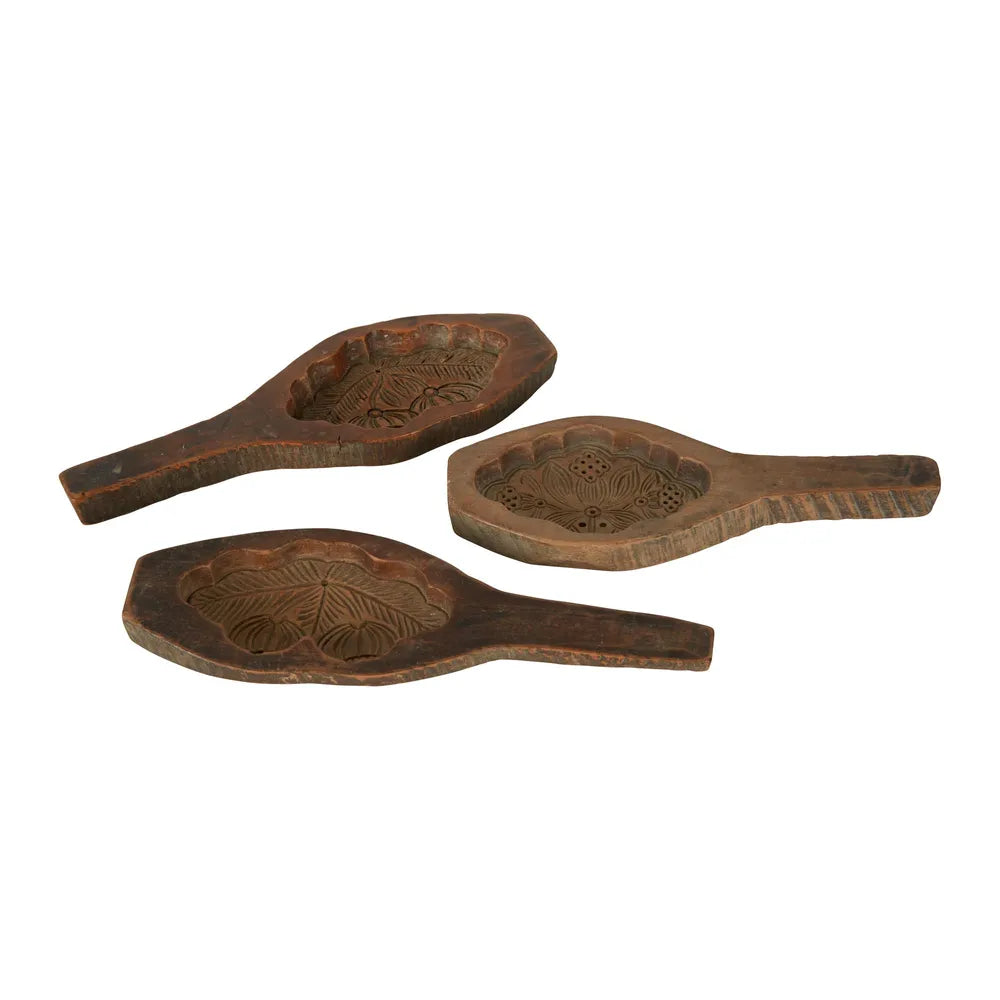 Shanxi Willow Mooncake Moulds - Natural - Notbrand