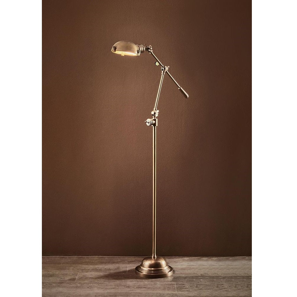 Royce Floor Lamp - Antique Brass - Notbrand