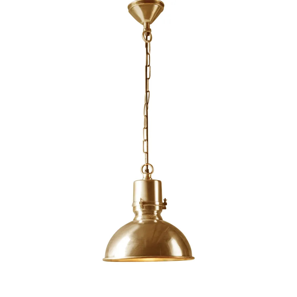 Augusta Ceiling Pendant in Antique Brass - Large - Notbrand