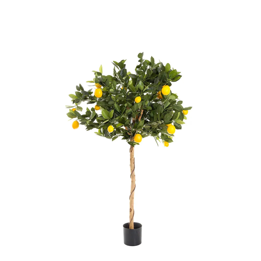 Artificial Golden Lemon Tree - 90cm - Notbrand
