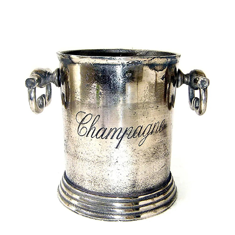 Round Champagne Ice Bucket - Silver - Notbrand