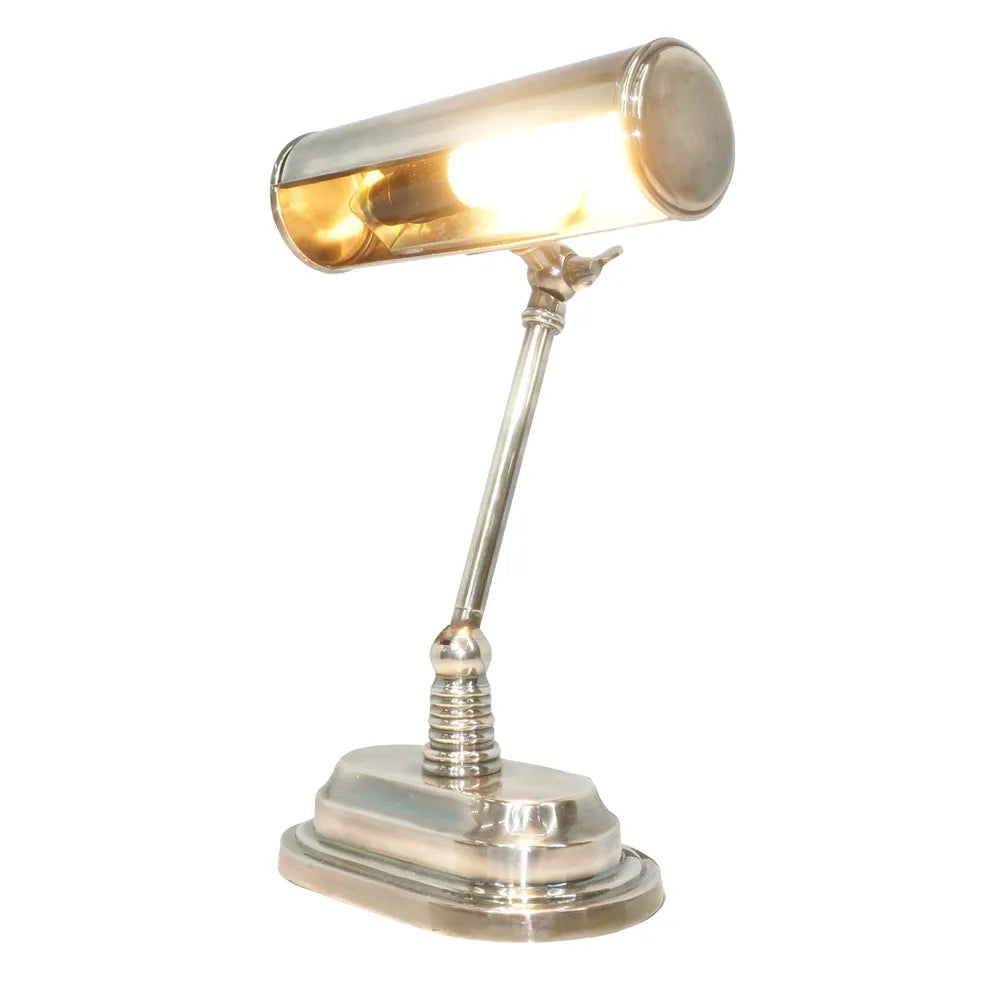 Carlisle Banker's Desk Lamp - Silver - Notbrand