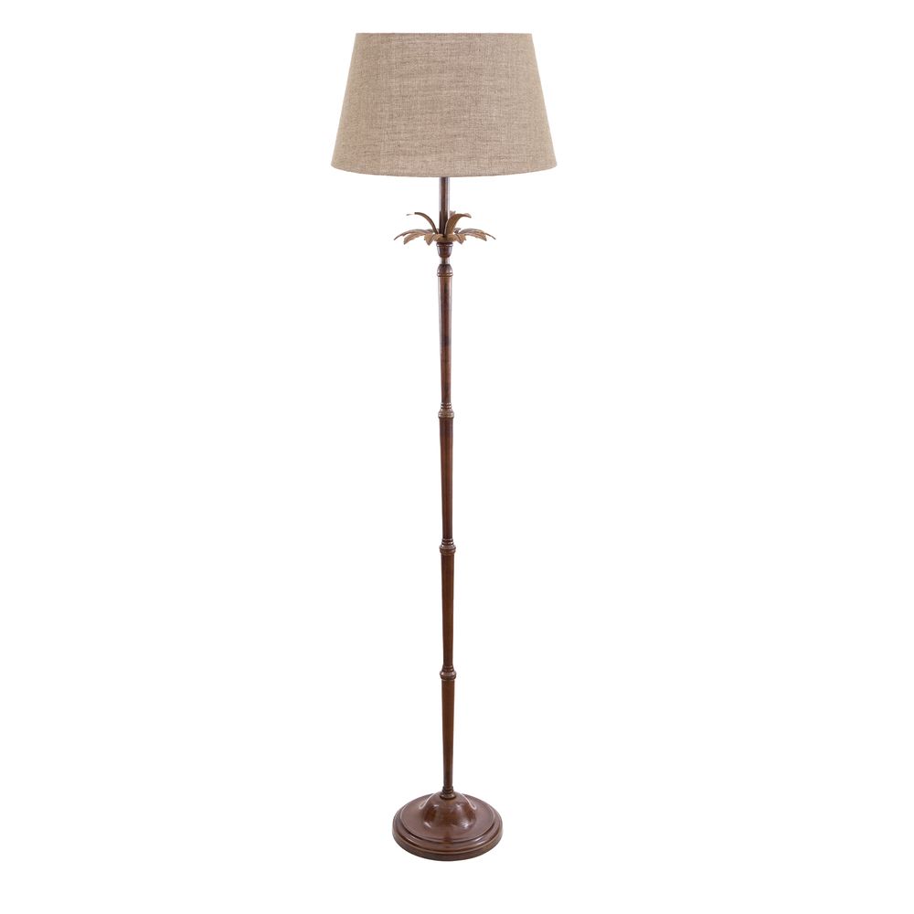 Casablanca Brass Floor Lamp Base - Brown - Notbrand