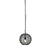 Cray  Metal Ball Ceiling Pendant In Black - Small - Notbrand