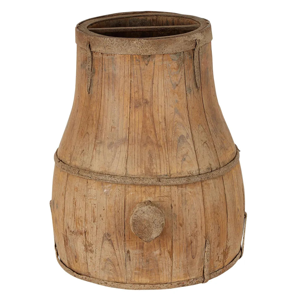 Abbot Antique Wooden Rice Containers - Notbrand