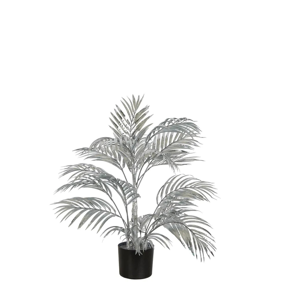 Artificial Areca Palm 335 Leaves - Metallic Silver - Notbrand