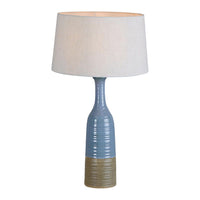 Potters Table Lamp Base In Blue - Small - Notbrand