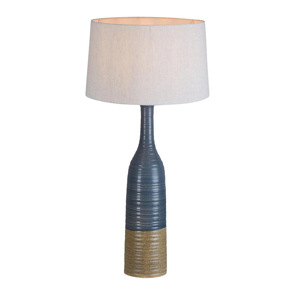 Potters Table Lamp Base In Grey - Large - Notbrand