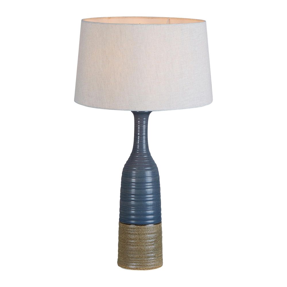 Potters Table Lamp Base In Grey - Small - Notbrand