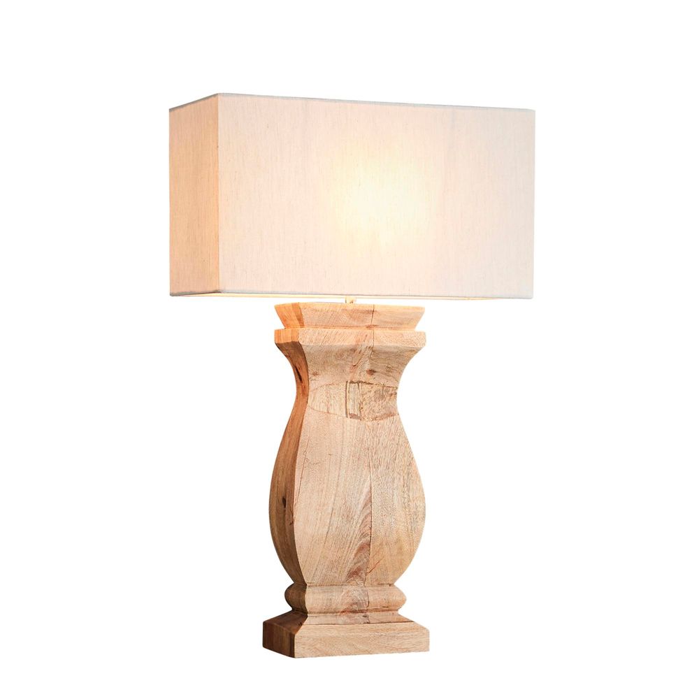 George Table Lamp Base - Light Natural - Notbrand