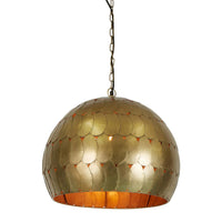 Pangolin Ceiling Pendant In Antique Brass - Small - Notbrand