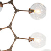 Replica Lindsey Adelman Branch Bubble Pendant 11 Heads Vertical - Copper - Notbrand