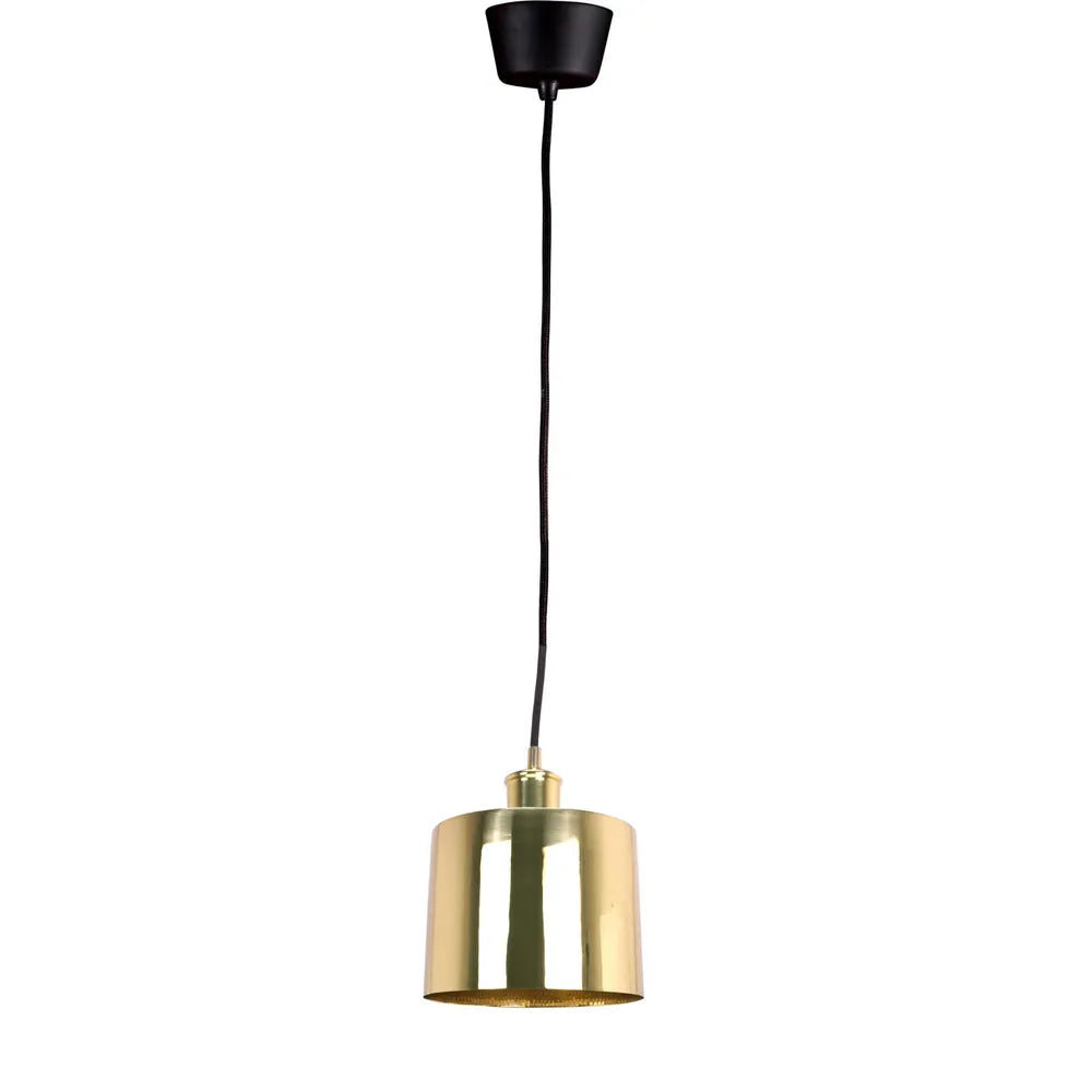 Portofino Ceiling Pendant in Shiny Brass - Small - Notbrand