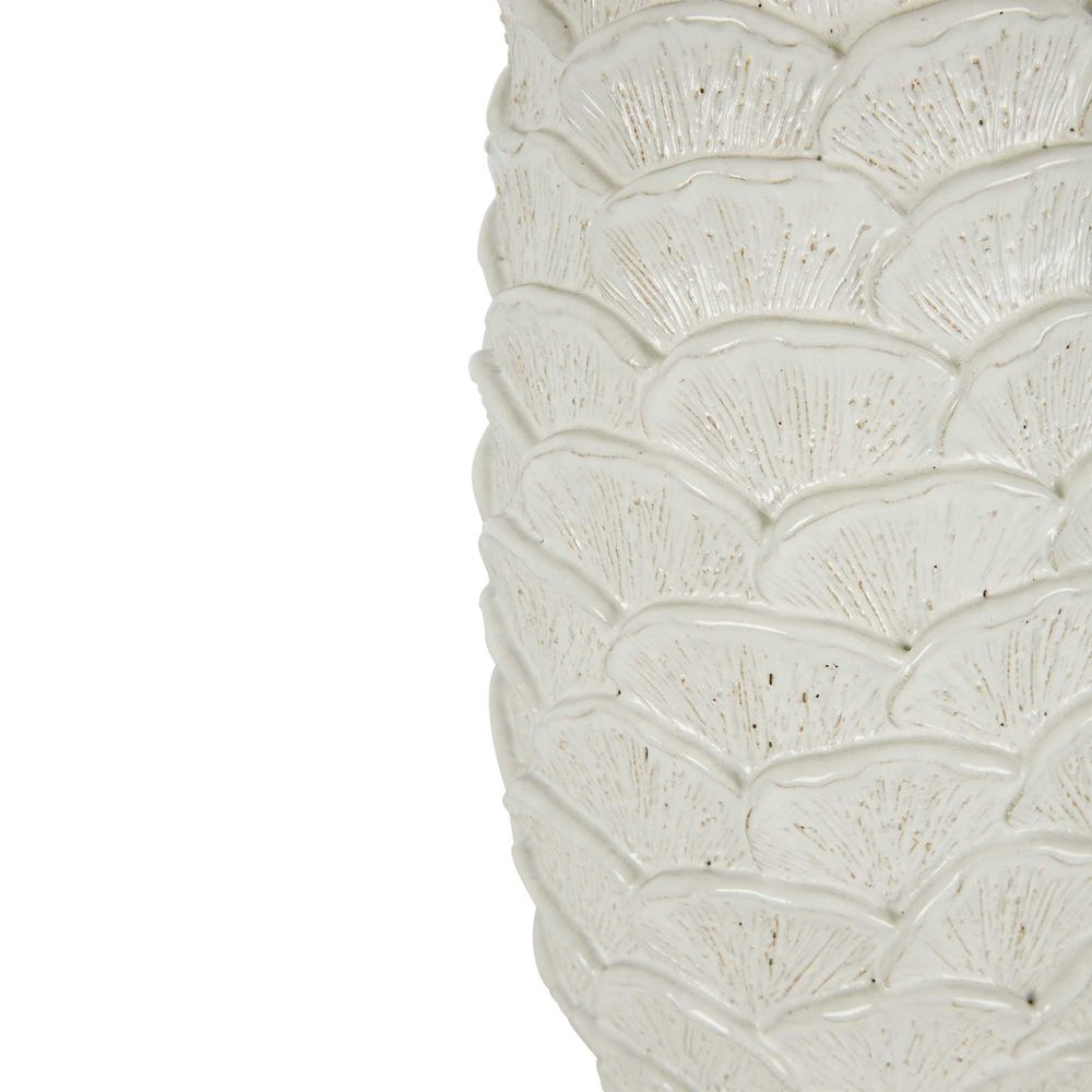 Thurntree Coral Ceramic Table Lamp Base - White - Notbrand