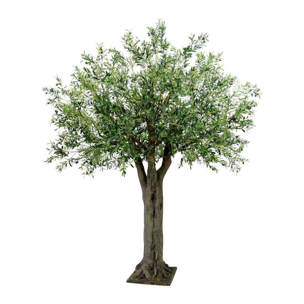 Olive Giant Artificial Tree With Hanging Fruits - Notbrand