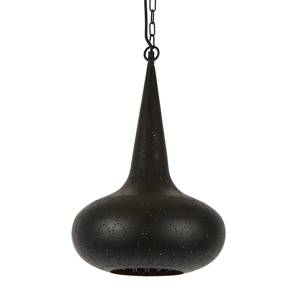 Cobra Metal Ceiling Pendant - Black - Notbrand