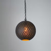 Mamba Metal Ceiling Pendant - Light Black - Notbrand