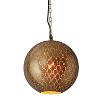 Mamba Metal Ceiling Pendant - Brass - Notbrand