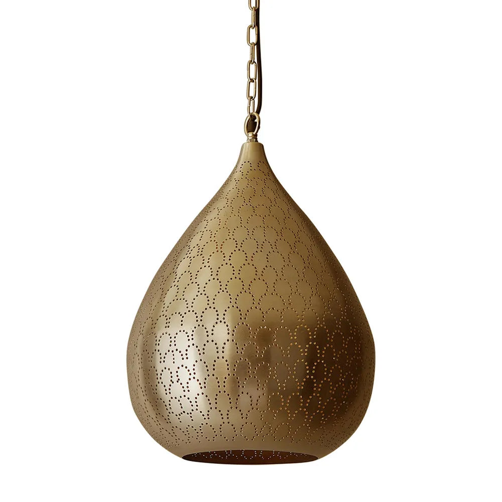 Taipan Ceiling Pendant - Brass - Notbrand