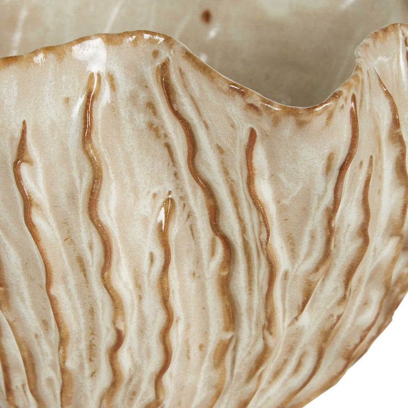 Milky Ceramic Vase - Natural - Notbrand