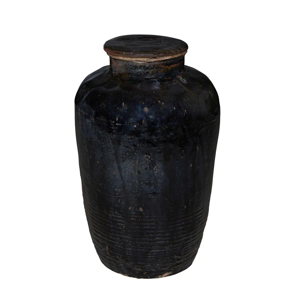 Shanxi Antique Wine Jar - Black - Notbrand