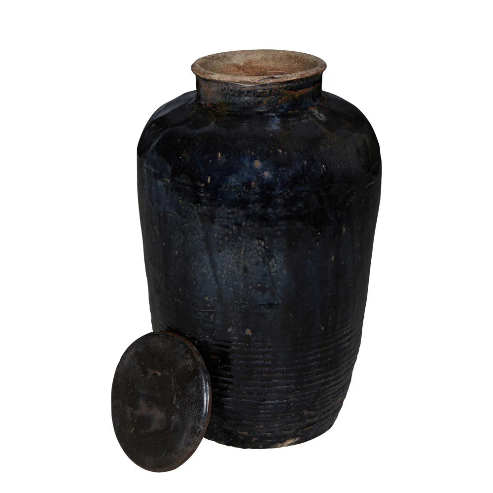 Shanxi Antique Wine Jar - Black - Notbrand