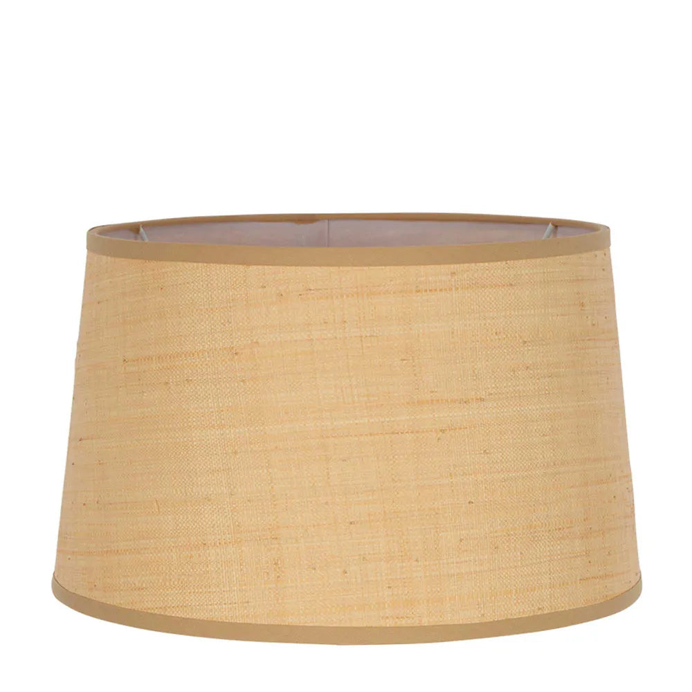 Raffia Taper Lamp Shade in Natural - Extra Large - Notbrand