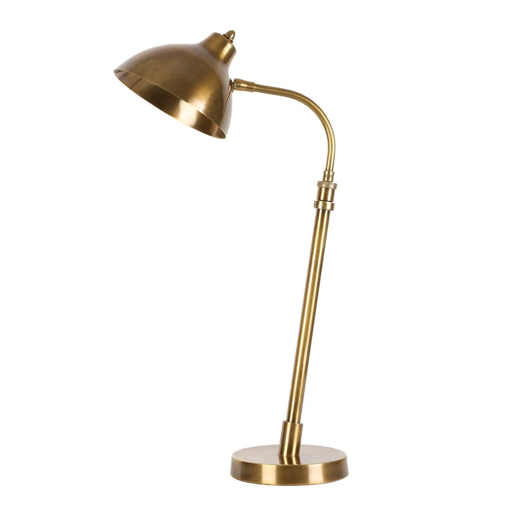 Hoovel Table Lamp - Antique Brass. - Notbrand