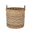 Mascal Rattan Basket Set Of 2 - Grey - Notbrand