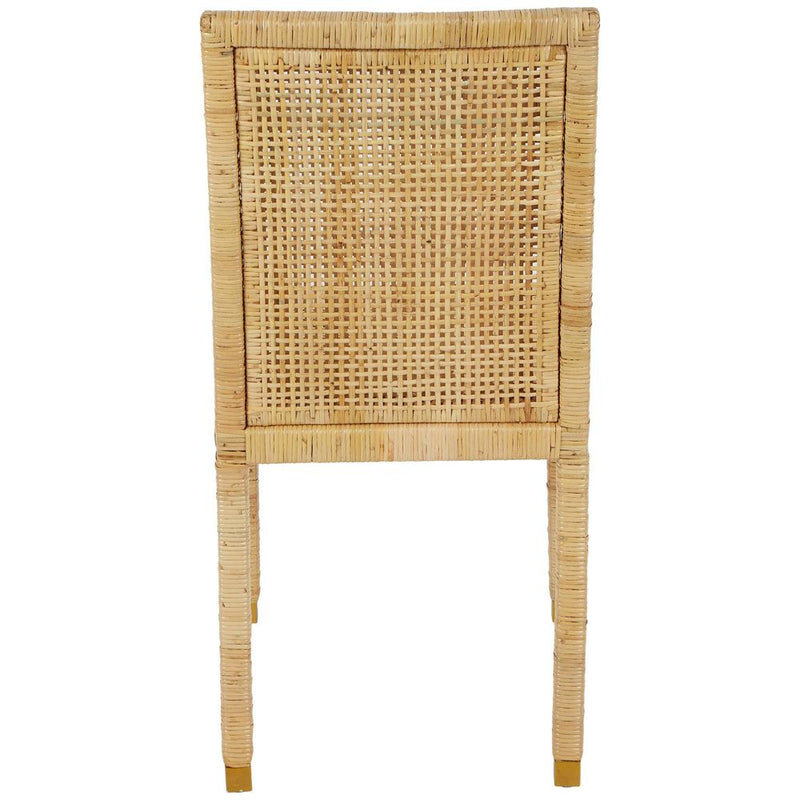 Anaheim Wooden Frame Dining Chair - Natural - Notbrand