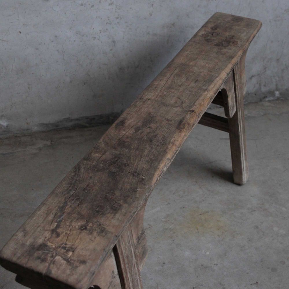 Old Elm Wood Bench No. 1 - 150 Years - Notbrand