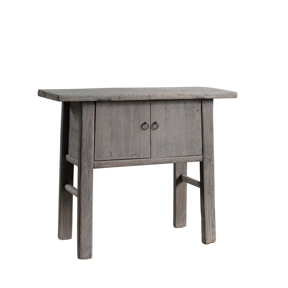 Old Antique Side Table No. 1 - 120 Years - Notbrand