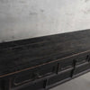 Antique Wooden Console With Drawers - 150 Years Old - Notbrand