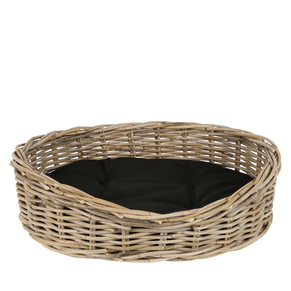 Moobi Kubu Dog Basket In Grey - Small - Notbrand