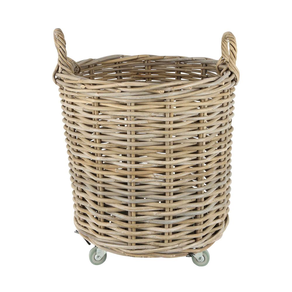 Keto Jawit Basket In Grey - Small - Notbrand