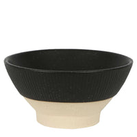 Cartez Ceramic Bowl in Black - Large - Notbrand