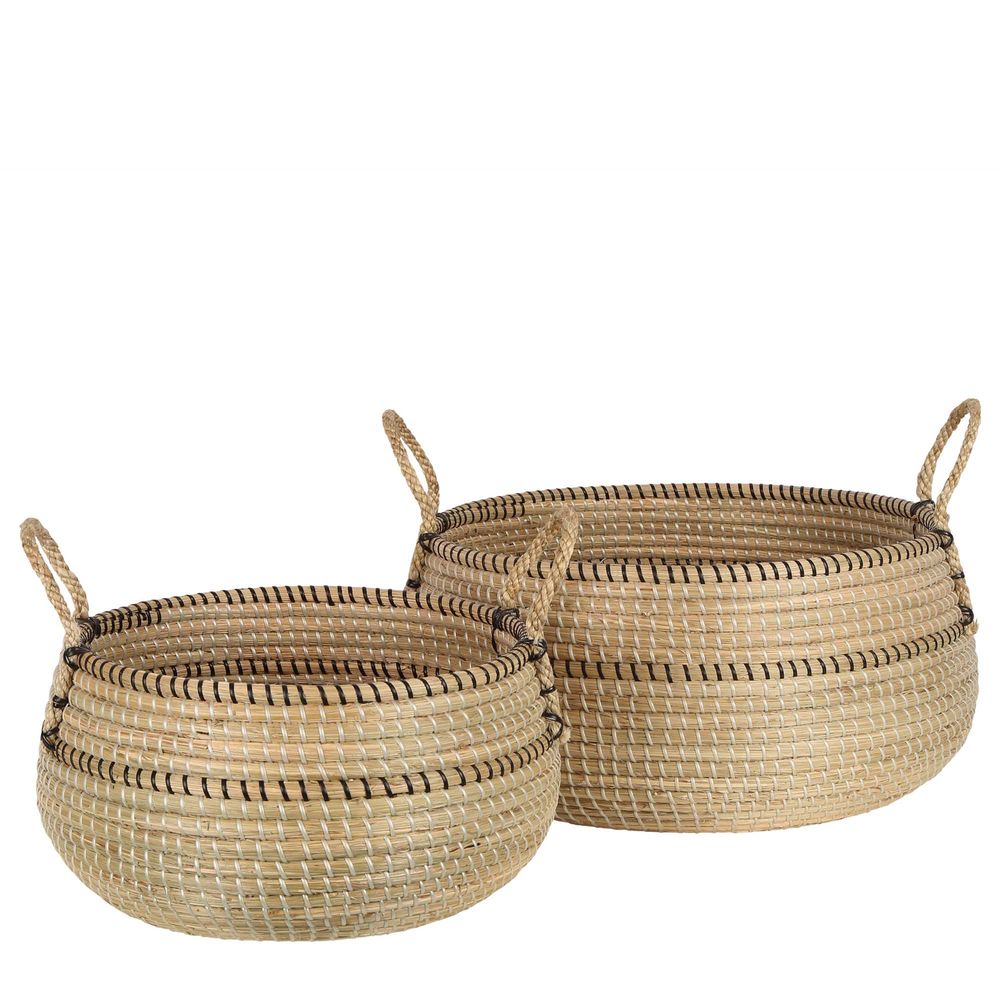 Shanga Seagrass Basket - Natural - Notbrand