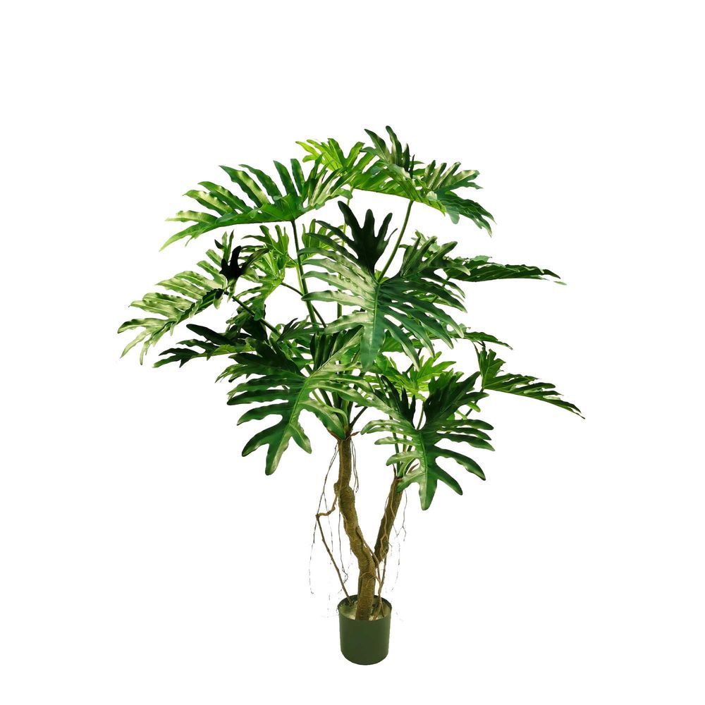 Philodendron Selloum Tropical Faux Tree - 1.4m - Notbrand