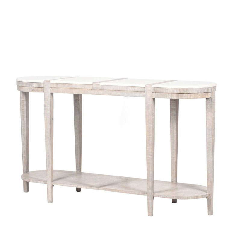 Cantara Marble Oval Console Pre-order - Notbrand