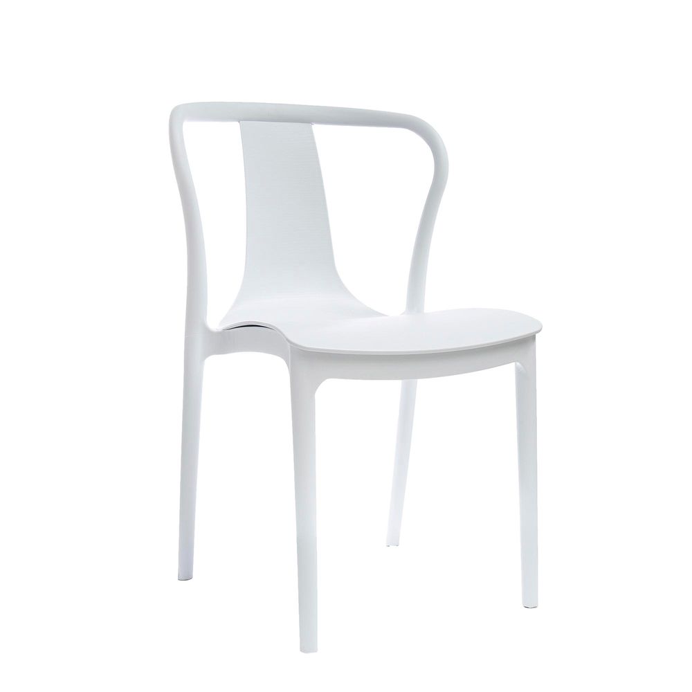 Conrad Dining Chair All Weather - White - Notbrand
